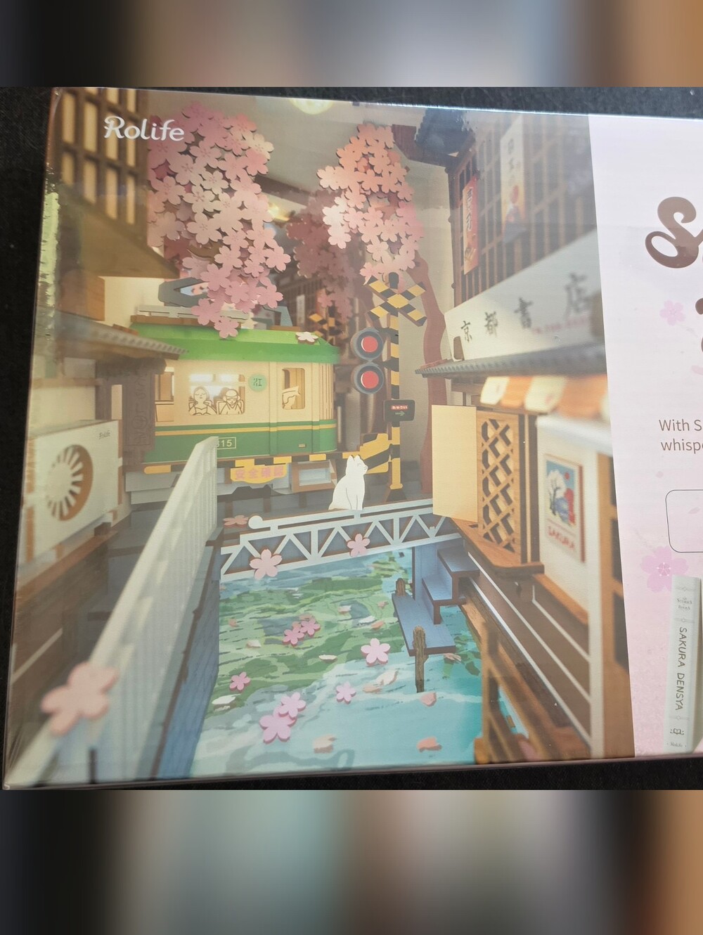 Sakura densya #TGB01 3D Creative Bookends Kit.